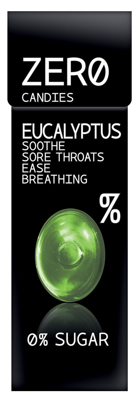 Zdravý svět - Zero Candies Eucalyptus 32g