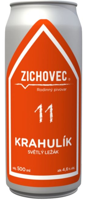 Nápoje - Zichovec - Krahulík 11   0,5 l