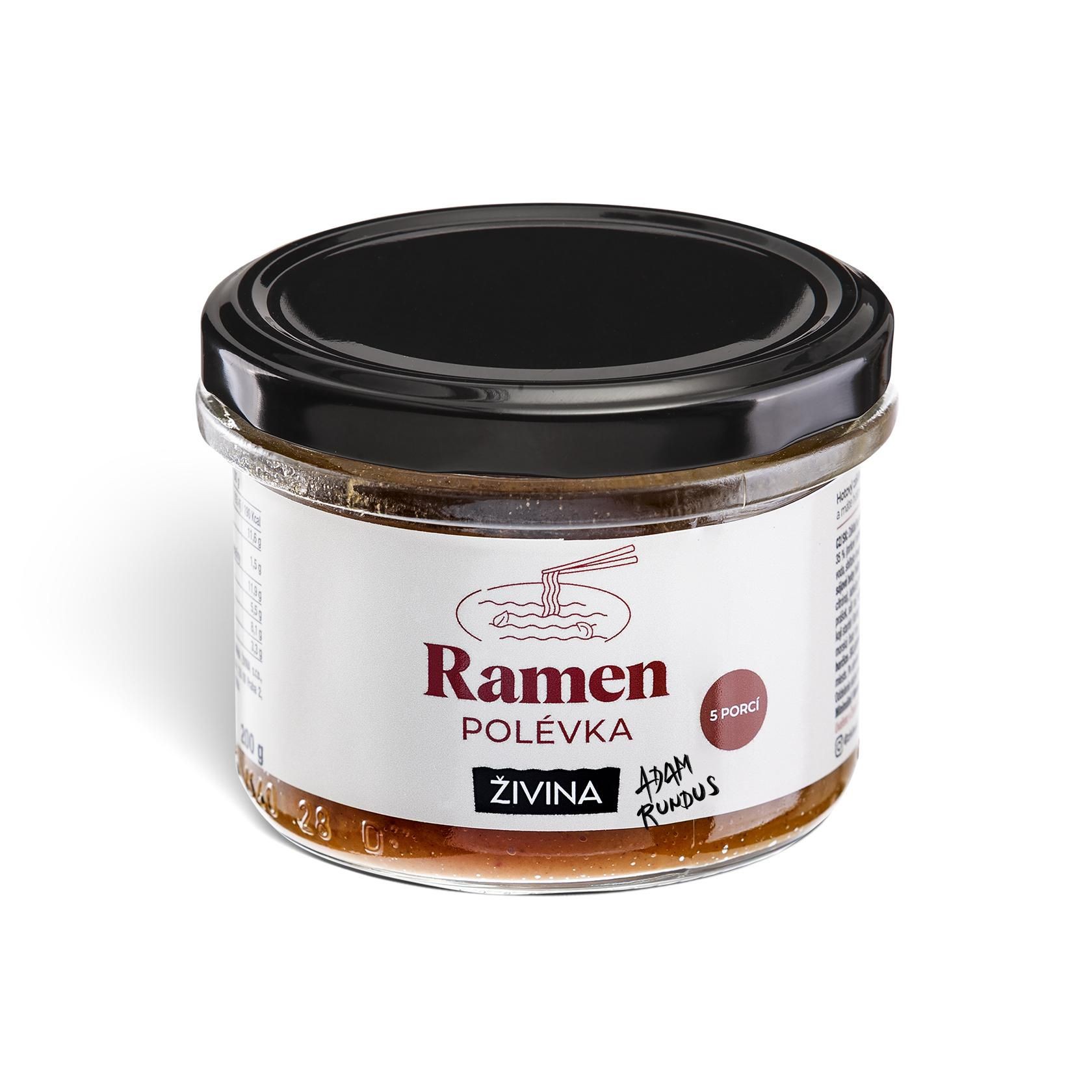 Hotová jídla - Živina Ramen polévka Adam Rundus 200g