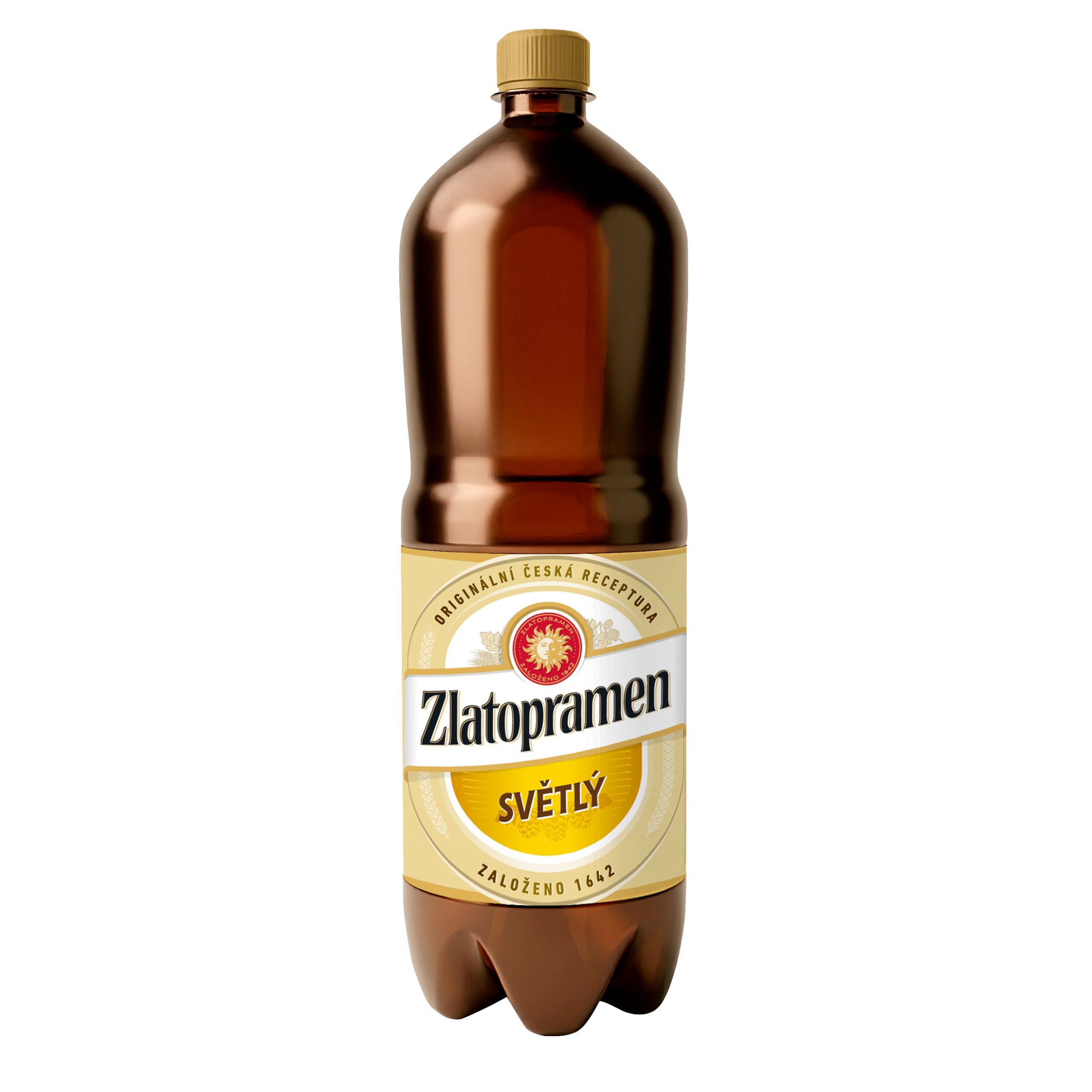 Nápoje - Zlatopramen Pivo výčepní světlé 2 l
