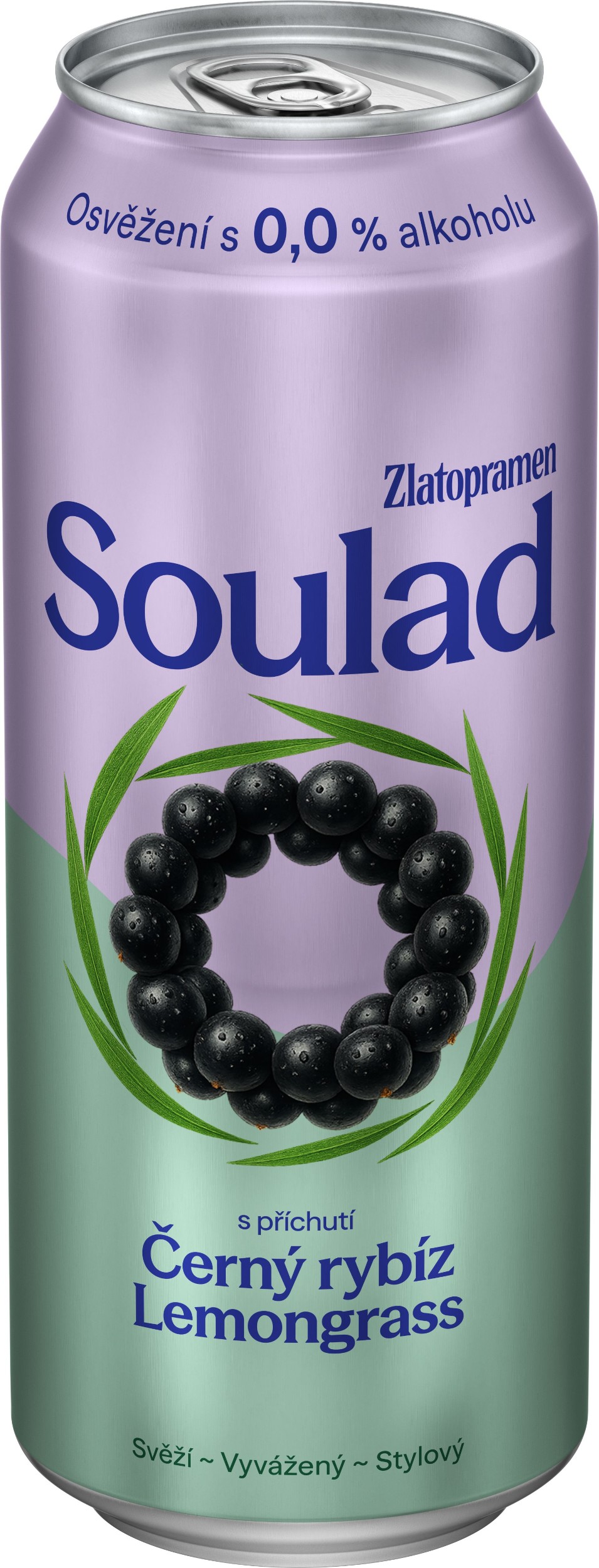 Nápoje - Zlatopramen Soulad 0,0 černý rybíz lemongrass