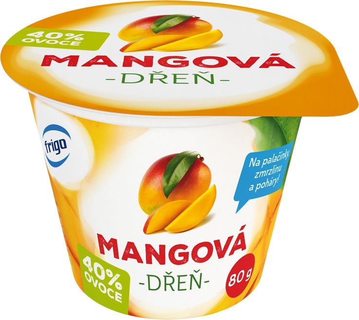 Mražené potraviny - Zmrzlina Dřeň Mango 80g