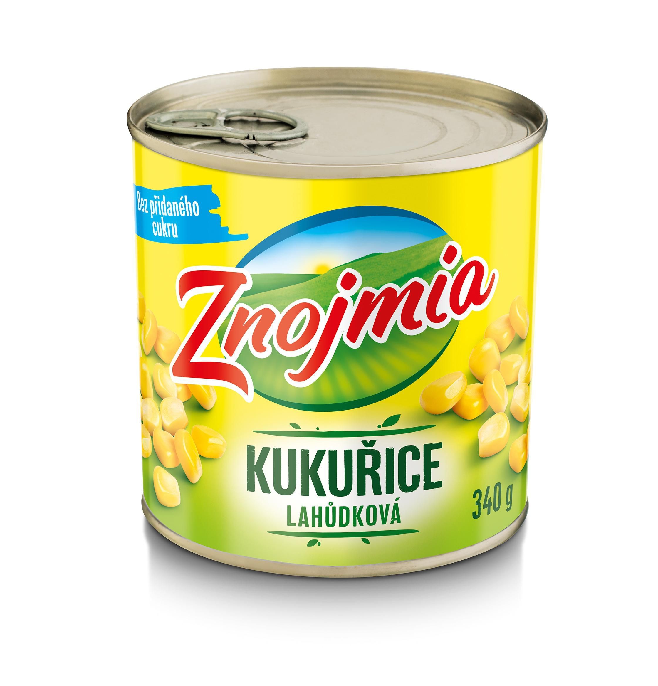 Trvanlivé potraviny - Znojmia Kukuřice lahůdková v mírně slaném nálevu 280 g