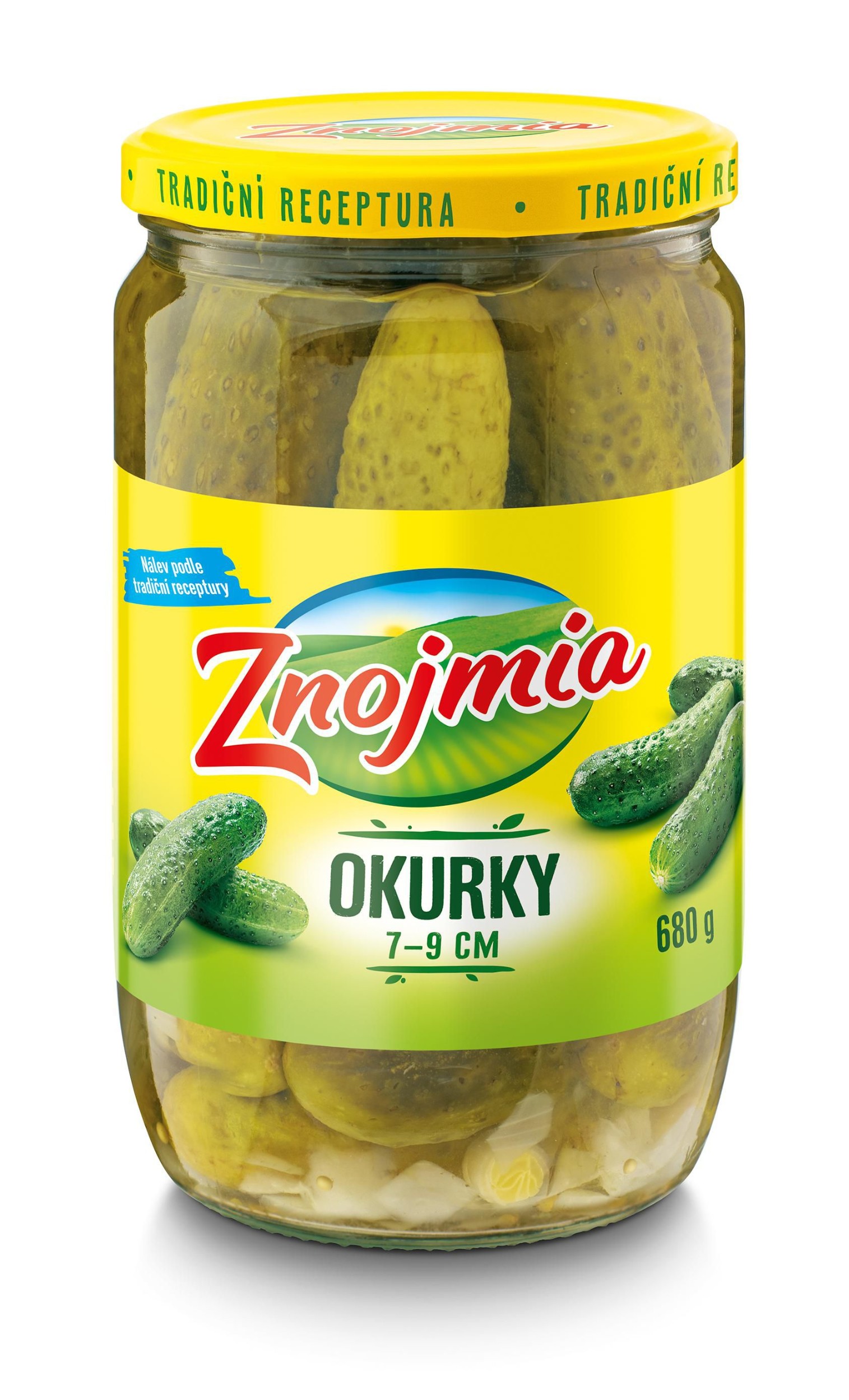 Trvanlivé potraviny - Znojmia Okurky 7-9 cm 680 g