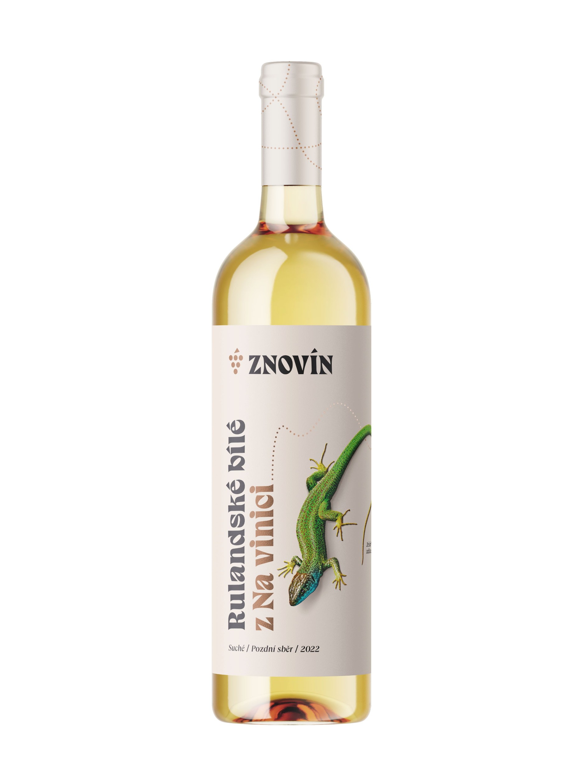 Nápoje - Znovín Znojmo Lacerta Rulandské bílé pozdní sběr 750 ml