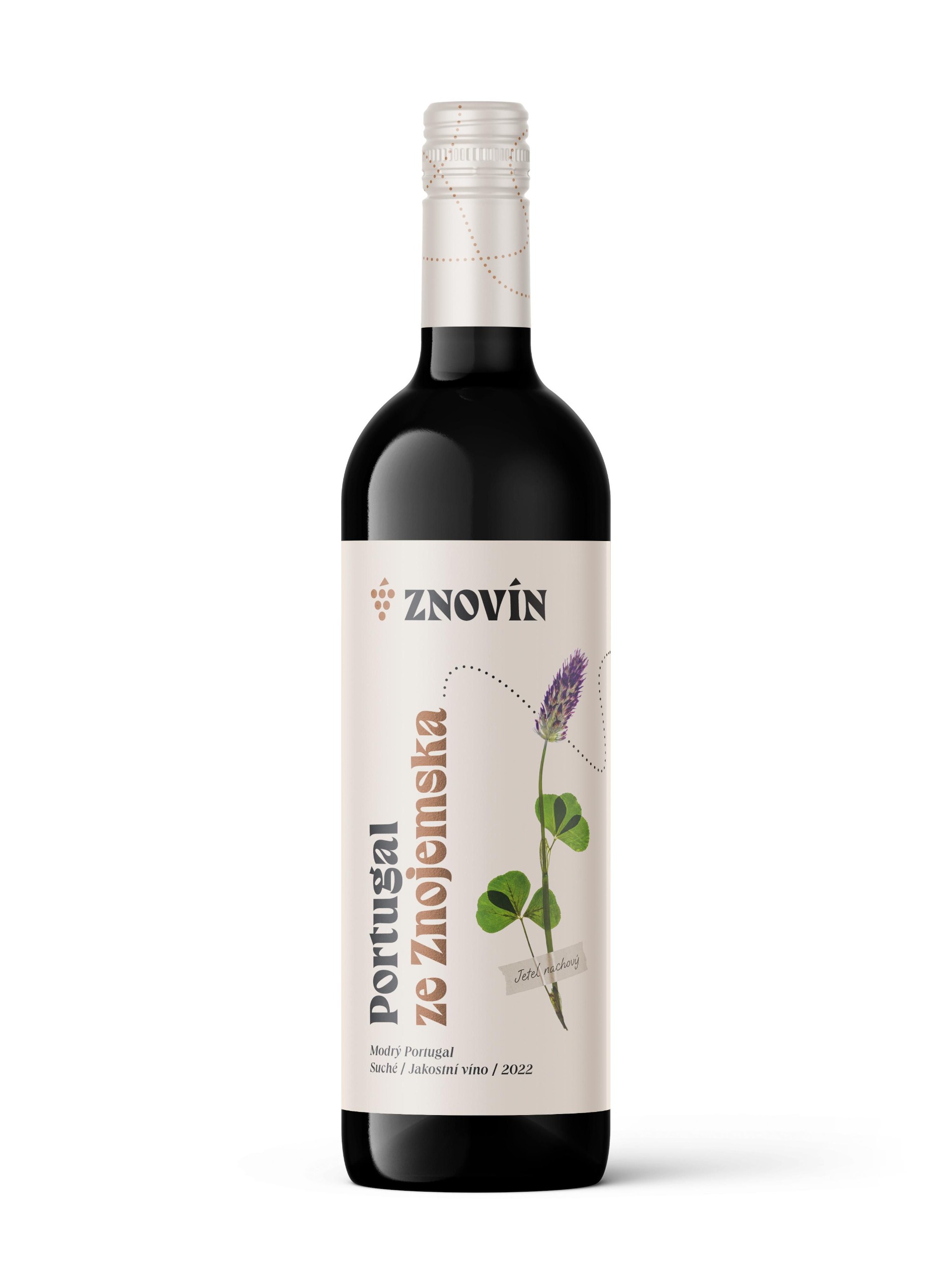 Nápoje - Znovín Znojmo Modrý Portugal jakostní 750 ml