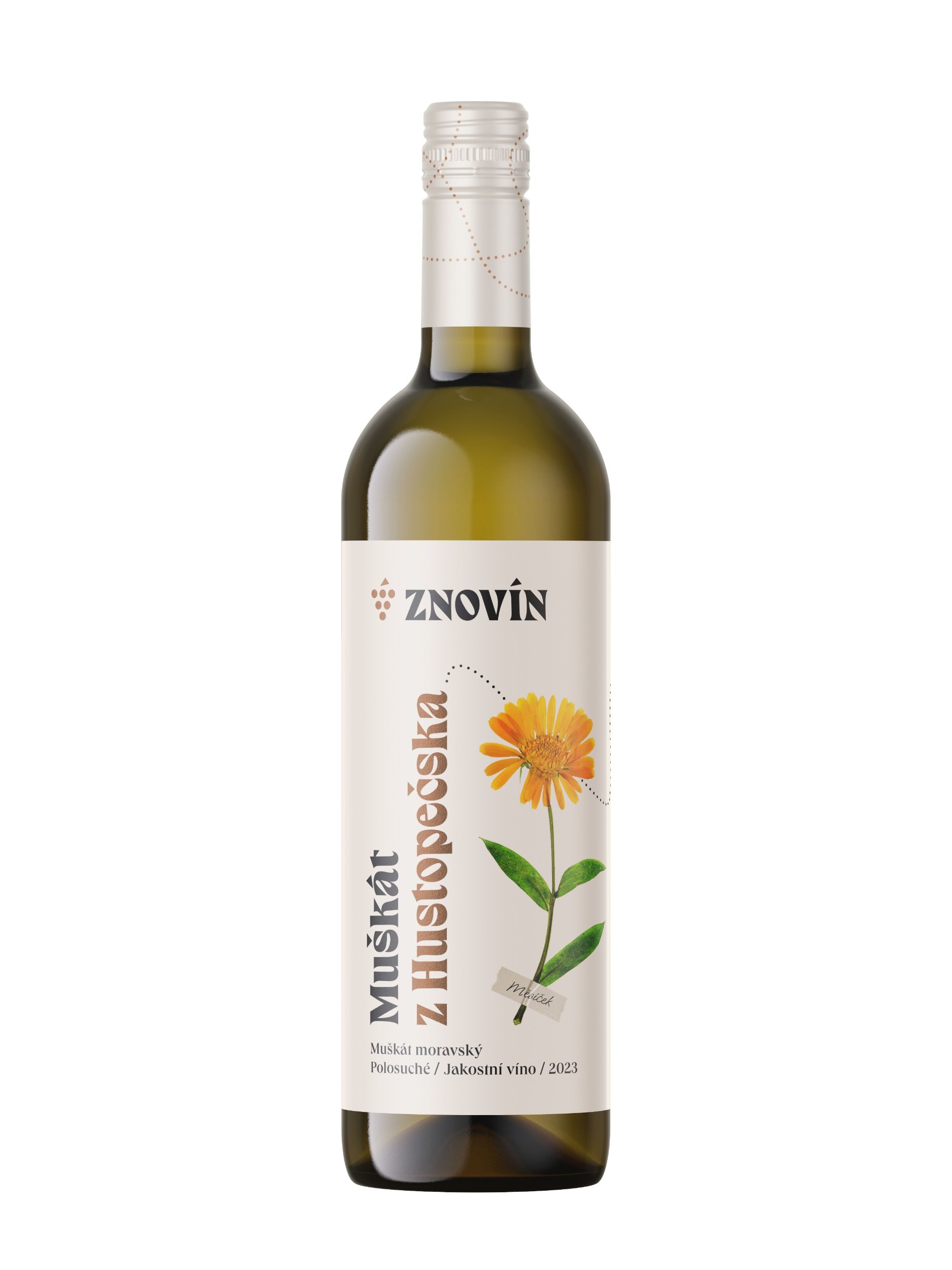 Nápoje - Znovín Znojmo Muškát moravský jakostní 750 ml