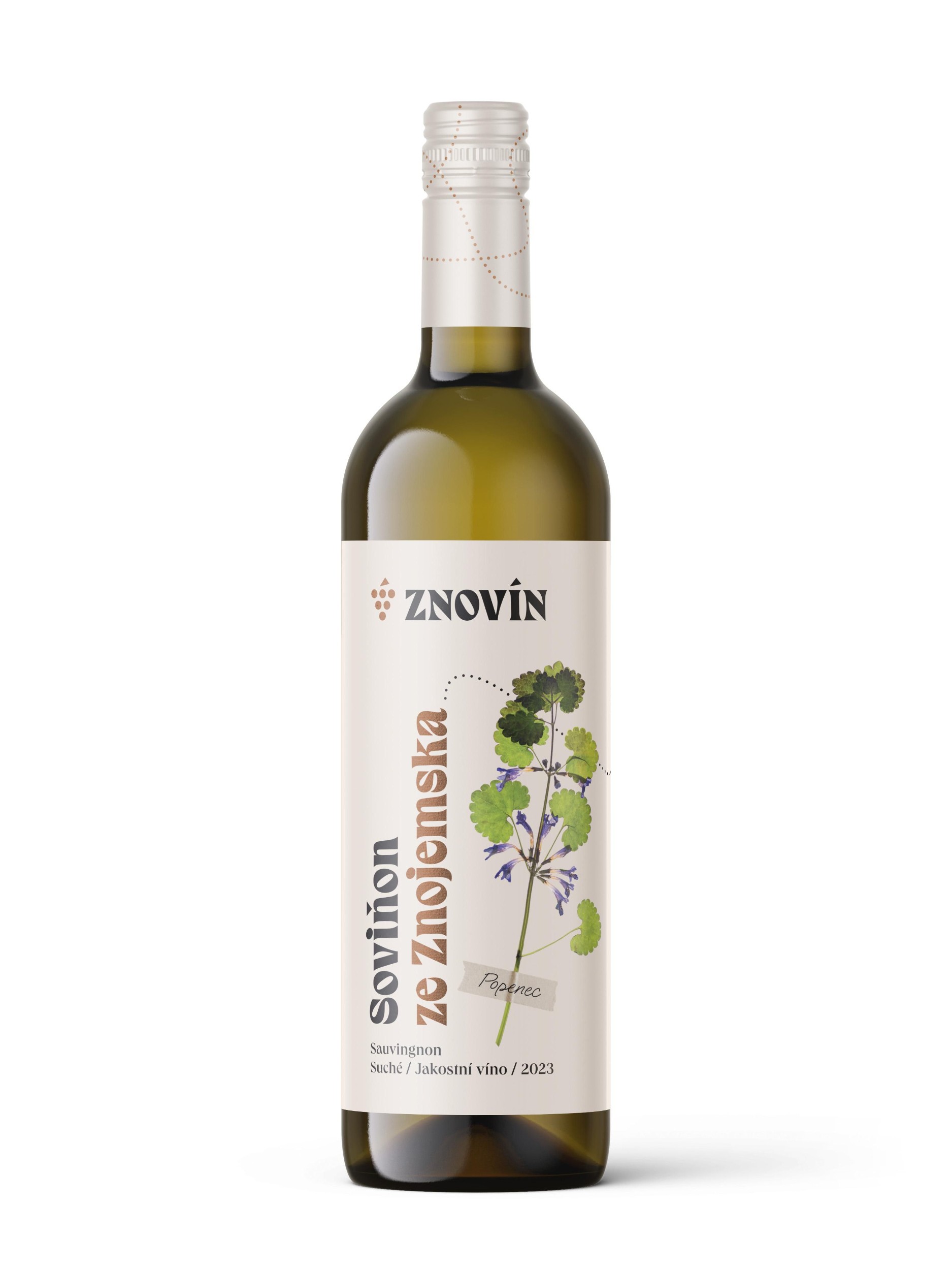 Nápoje - Znovín Znojmo Sauvignon jakostní 750 ml