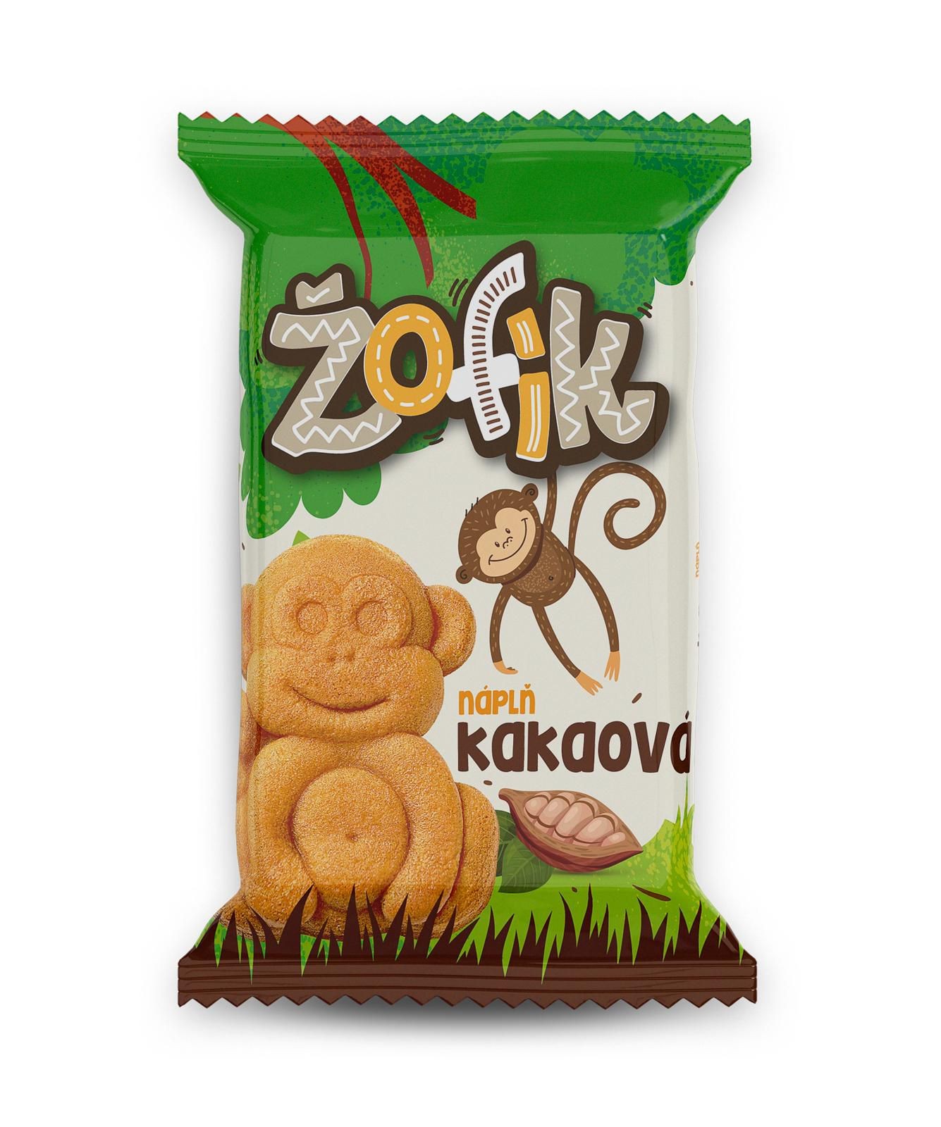 Trvanlivé potraviny - Žofík jemné pečivo s kakaovou náplní 30 g