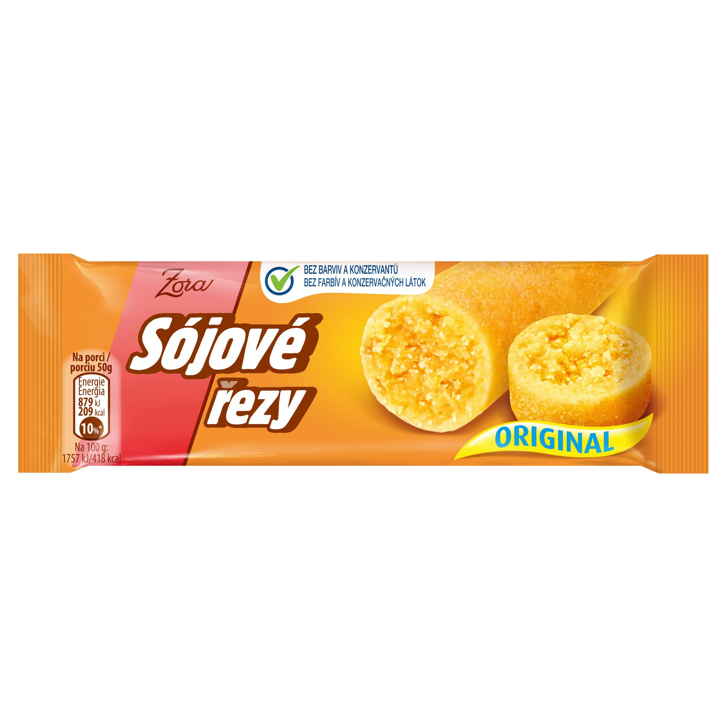 Trvanlivé potraviny - Zora Sojové řezy 50 g