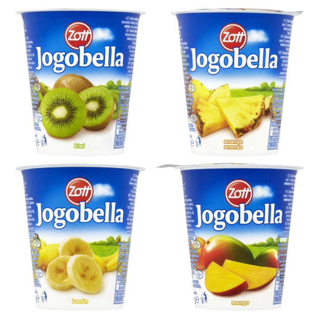 Mléčné a chlazené - Zott Jogobella Jogurt Exotic různé příchutě 150 g