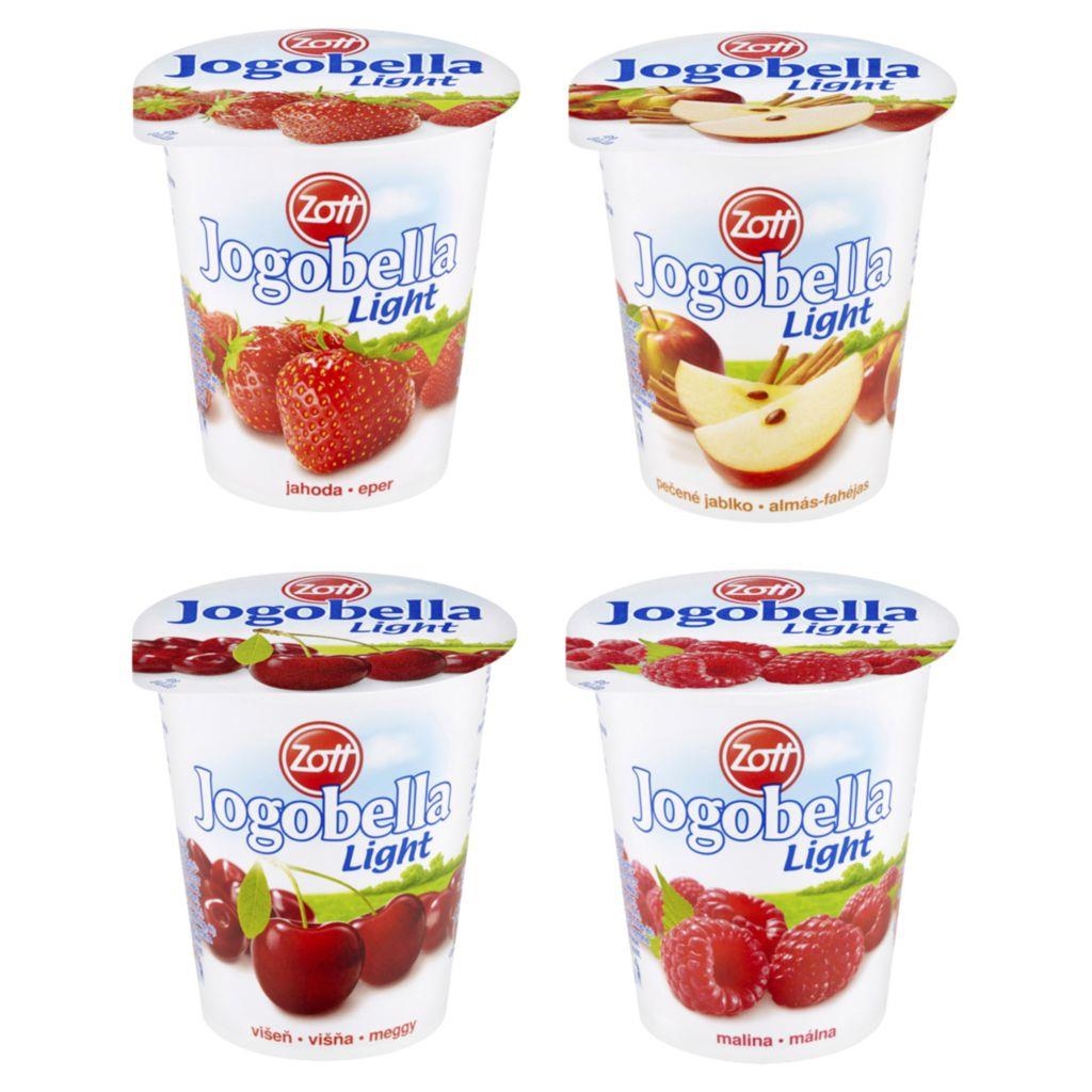 Mléčné a chlazené - Zott Jogobella Light Jogurt různé příchutě 150 g