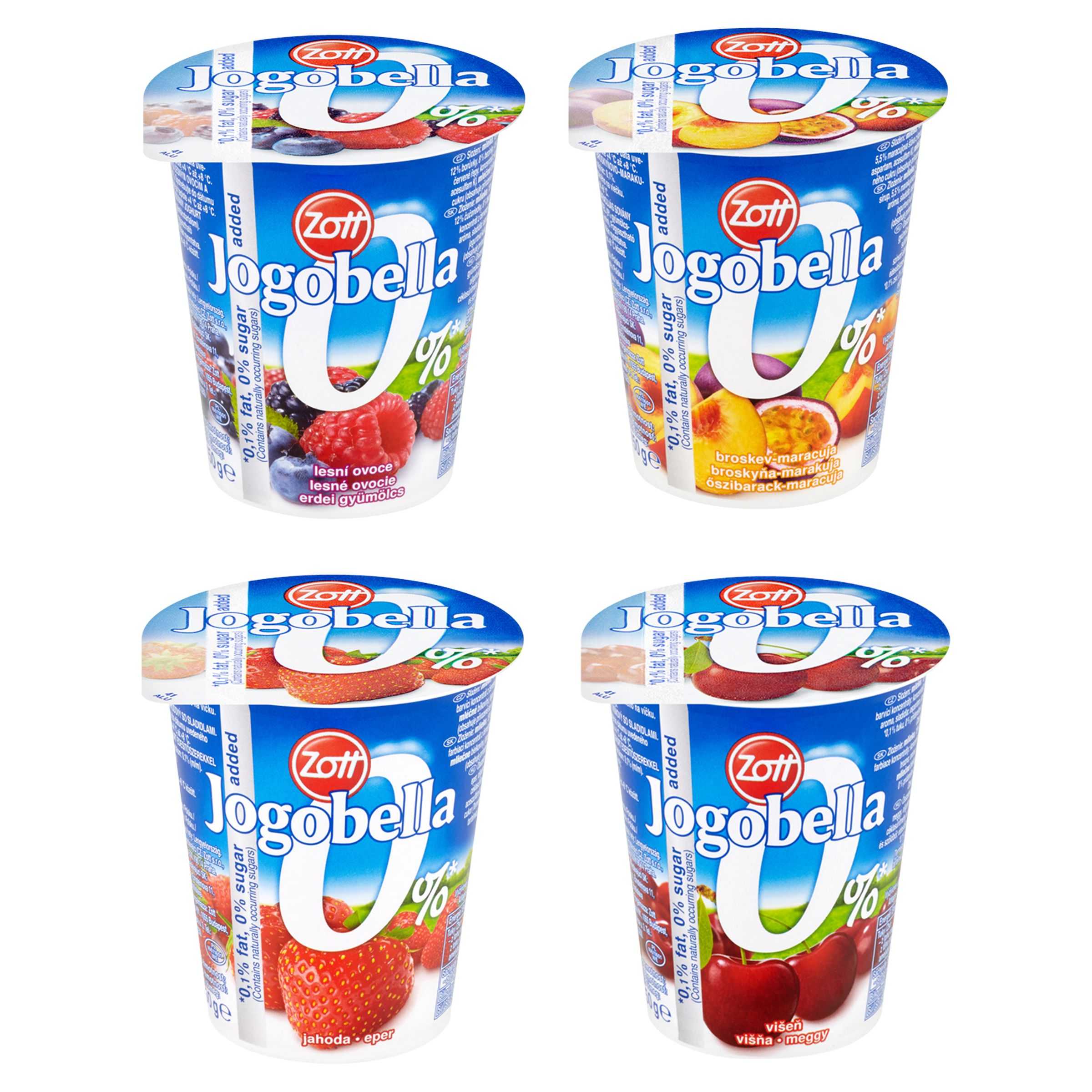 Zott Jogobella Nízkotučný jogurt různé příchutě 150 g-3