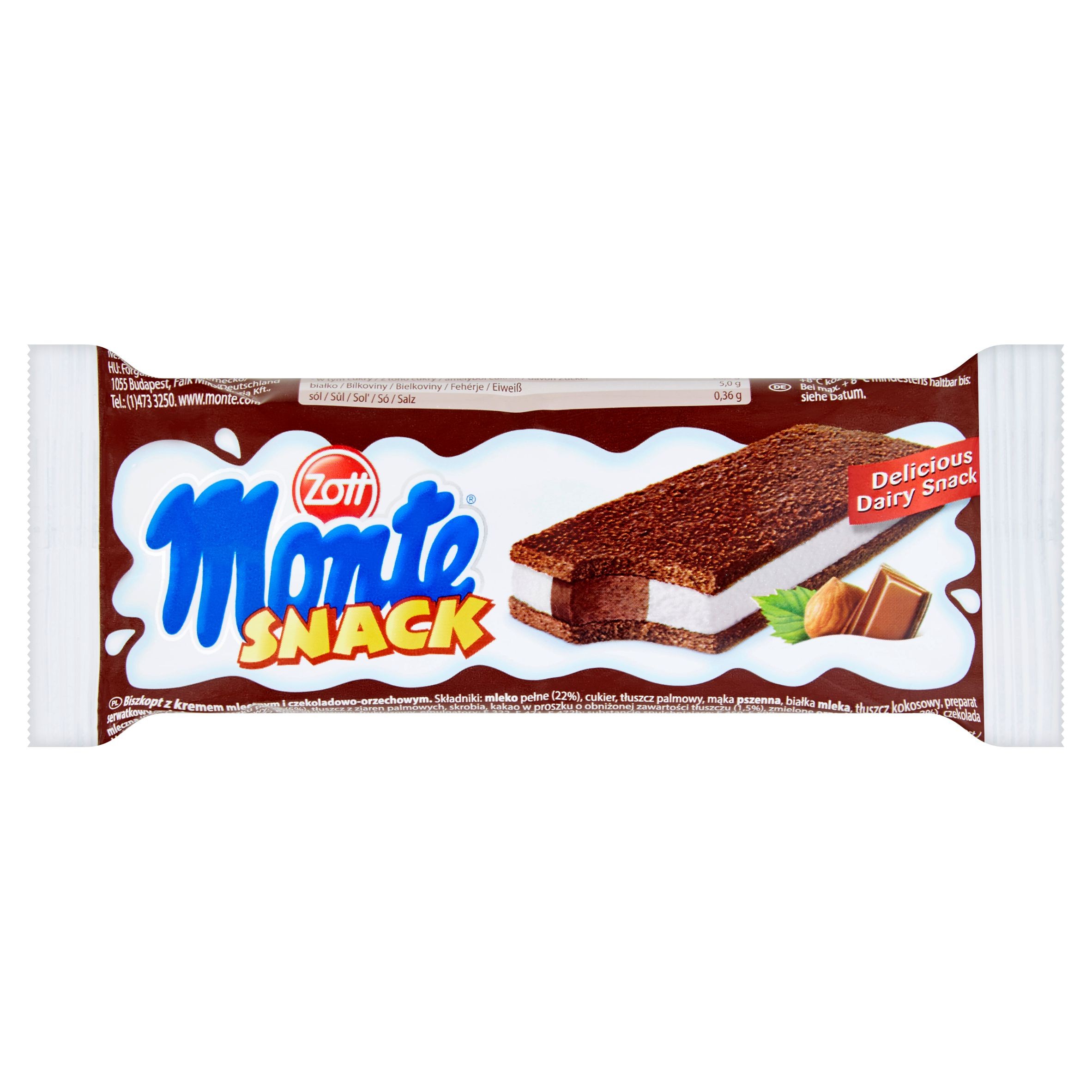 Mléčné a chlazené - Zott Monte Snack 29 g