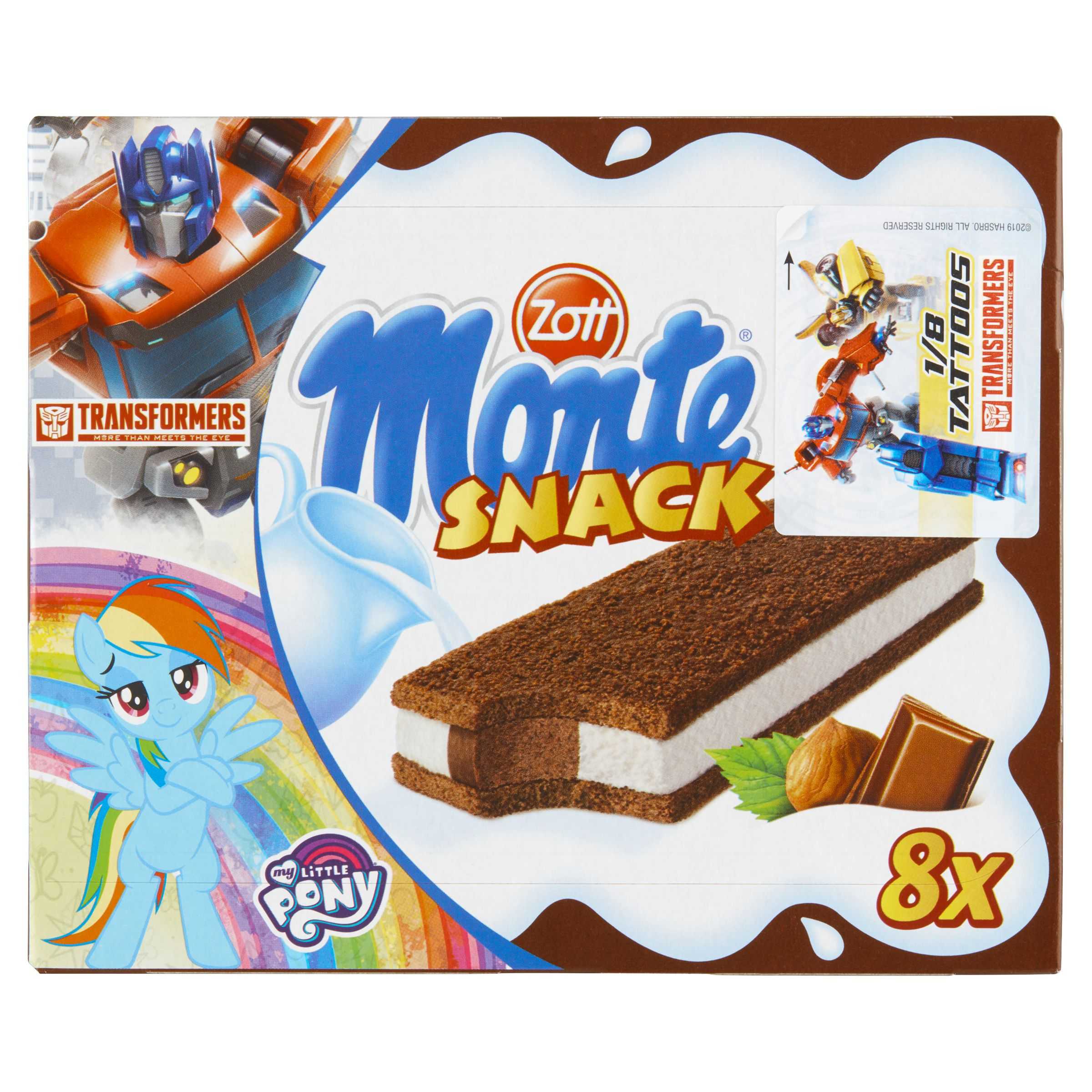 Mléčné a chlazené - Zott Monte Snack 8x29 g