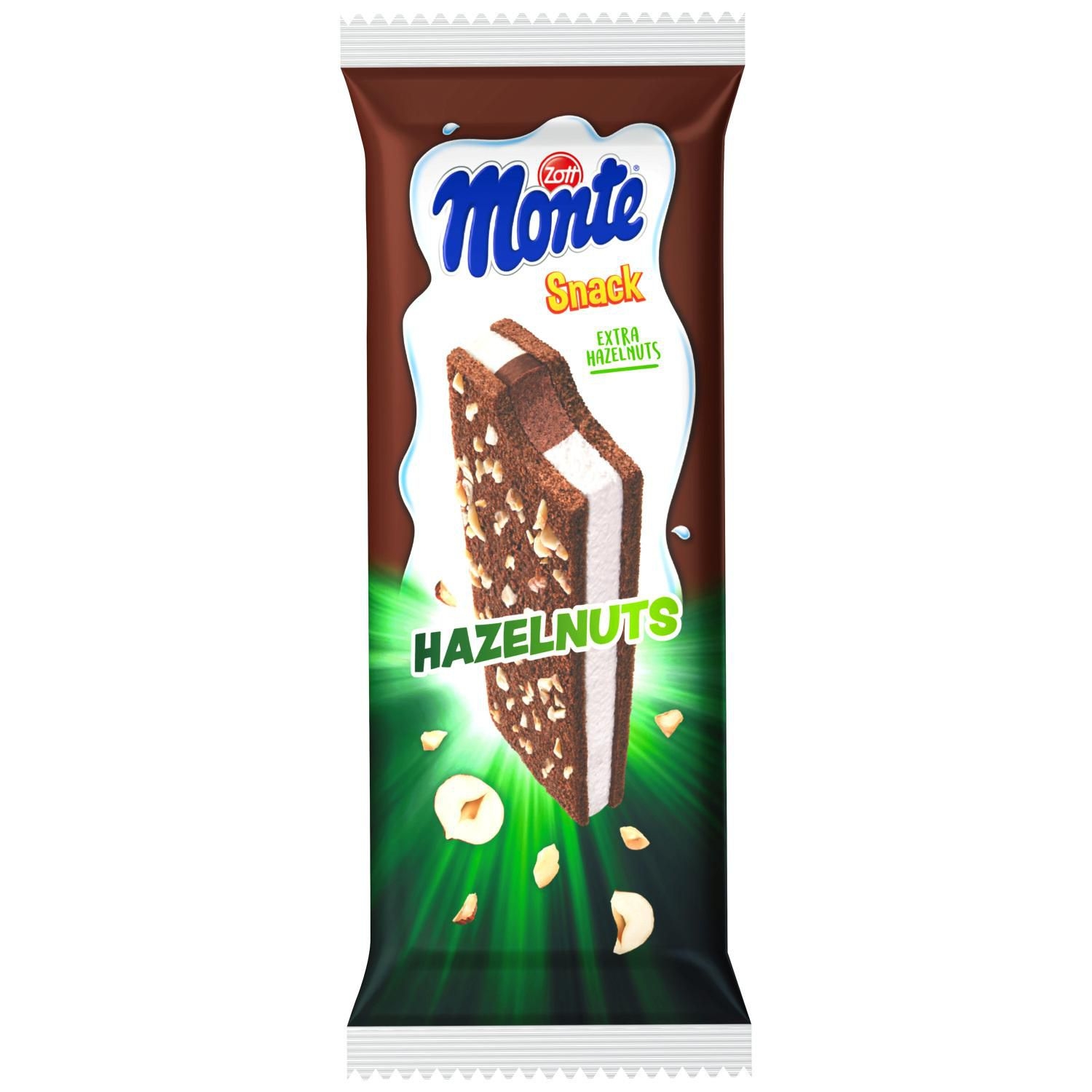 Mléčné a chlazené - Zott Monte Snack Nut 29g