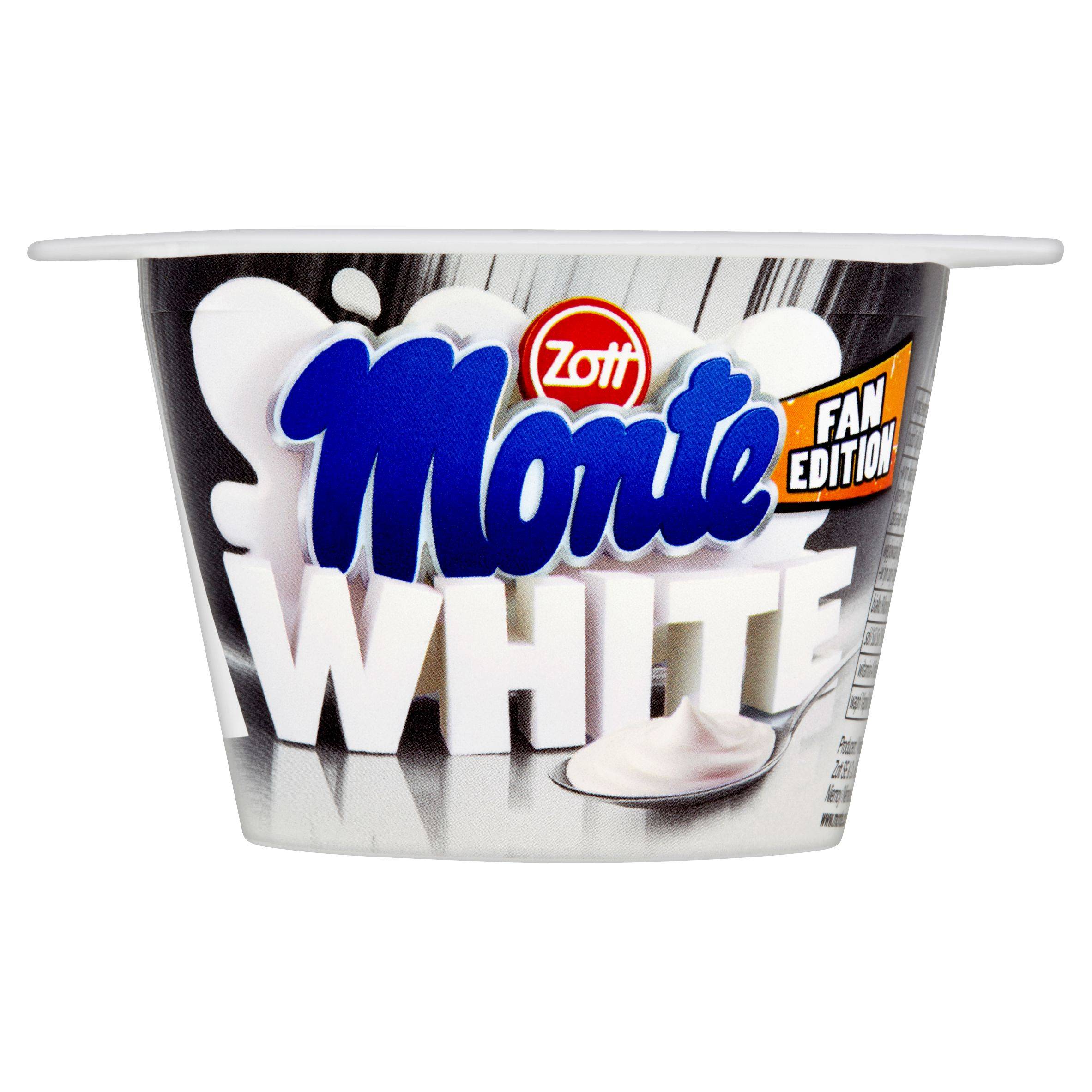 Mléčné a chlazené - Zott Monte White Fan Edition 150 g