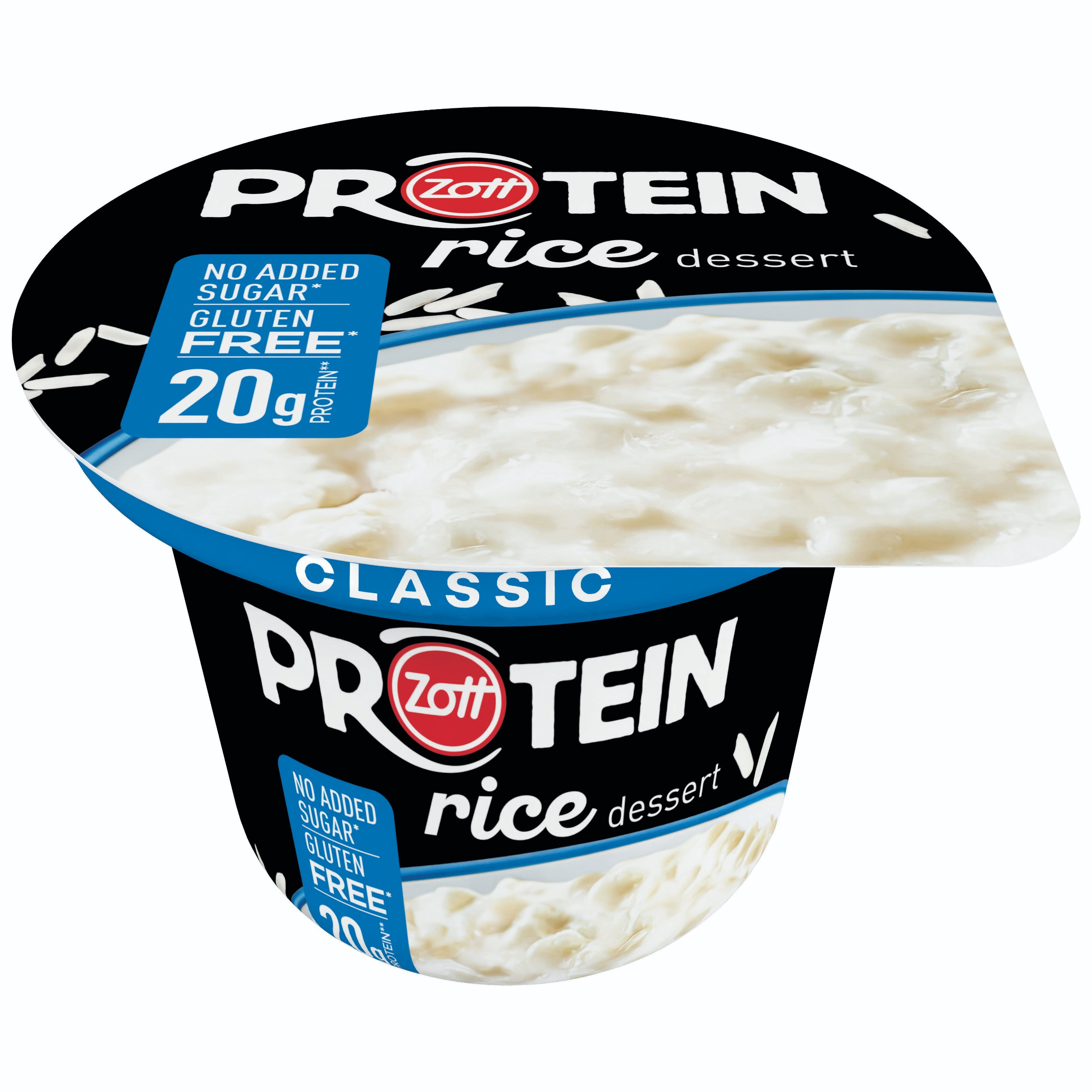 Mléčné a chlazené - Zott Protein milk rice natur 220g