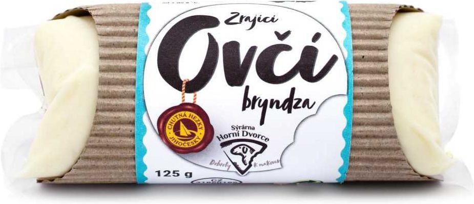 Mléčné a chlazené - Zrající ovčí bryndza Statek Horní Dvorce 125 g