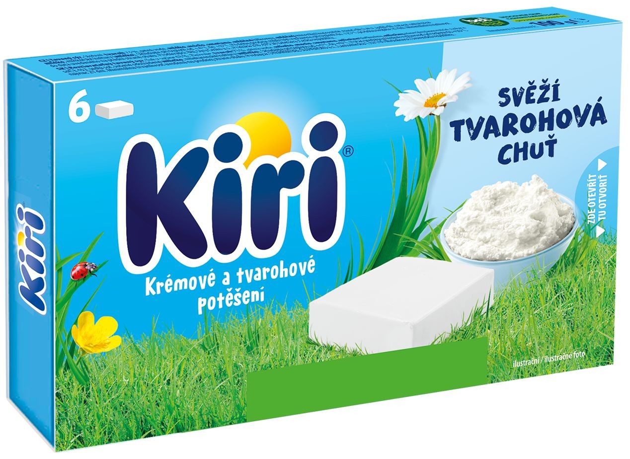 Mléčné a chlazené - ŽS KIRI PŘÍRODNÍ 100G