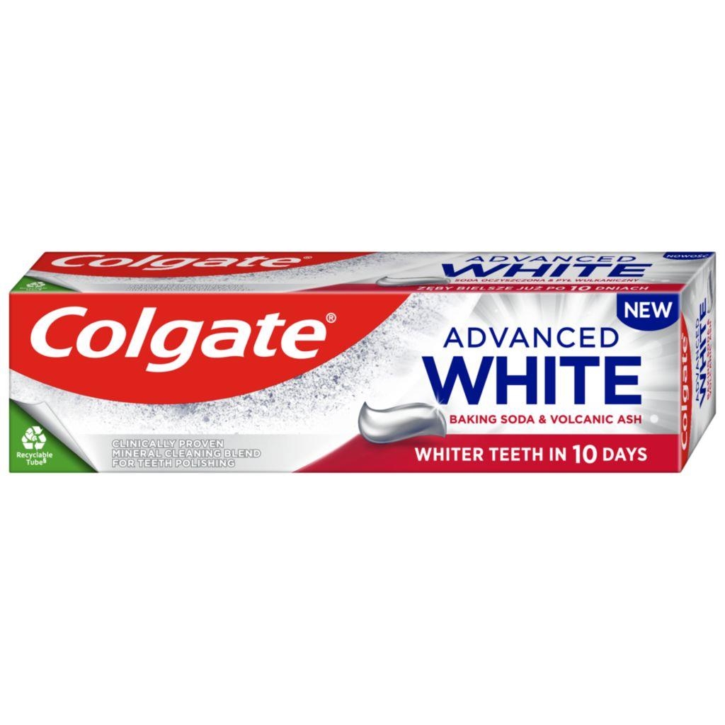 Drogerie a kosmetika - Zubní pasta Colgate Advanced White Baking Soda & Vulcanic Ash 75ml