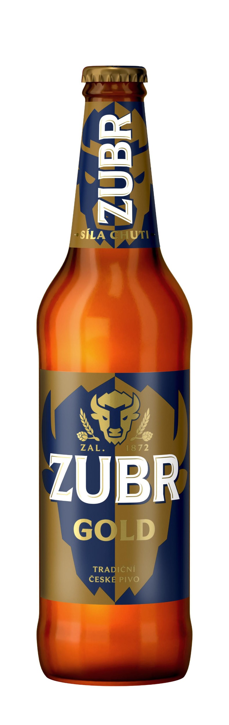 Nápoje - Zubr Gold Světlé Výčepní pivo 0,5l