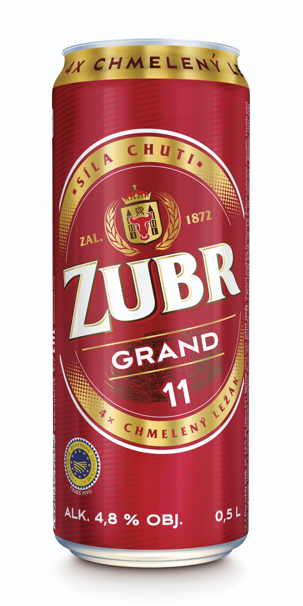 Nápoje - Zubr Grand ležák 0,5l