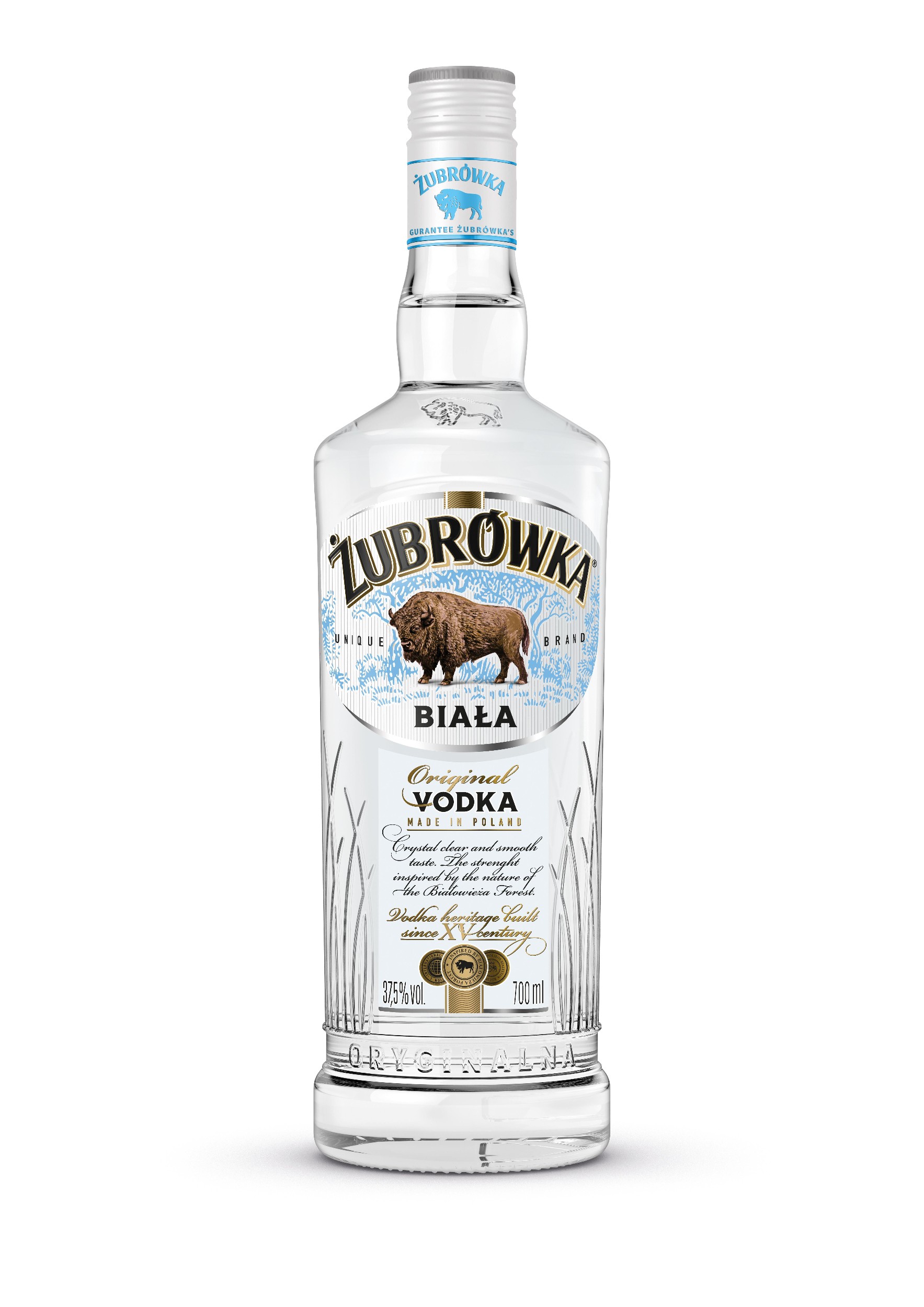 Nápoje - Żubrówka BIAŁA 37,5% 0,7L