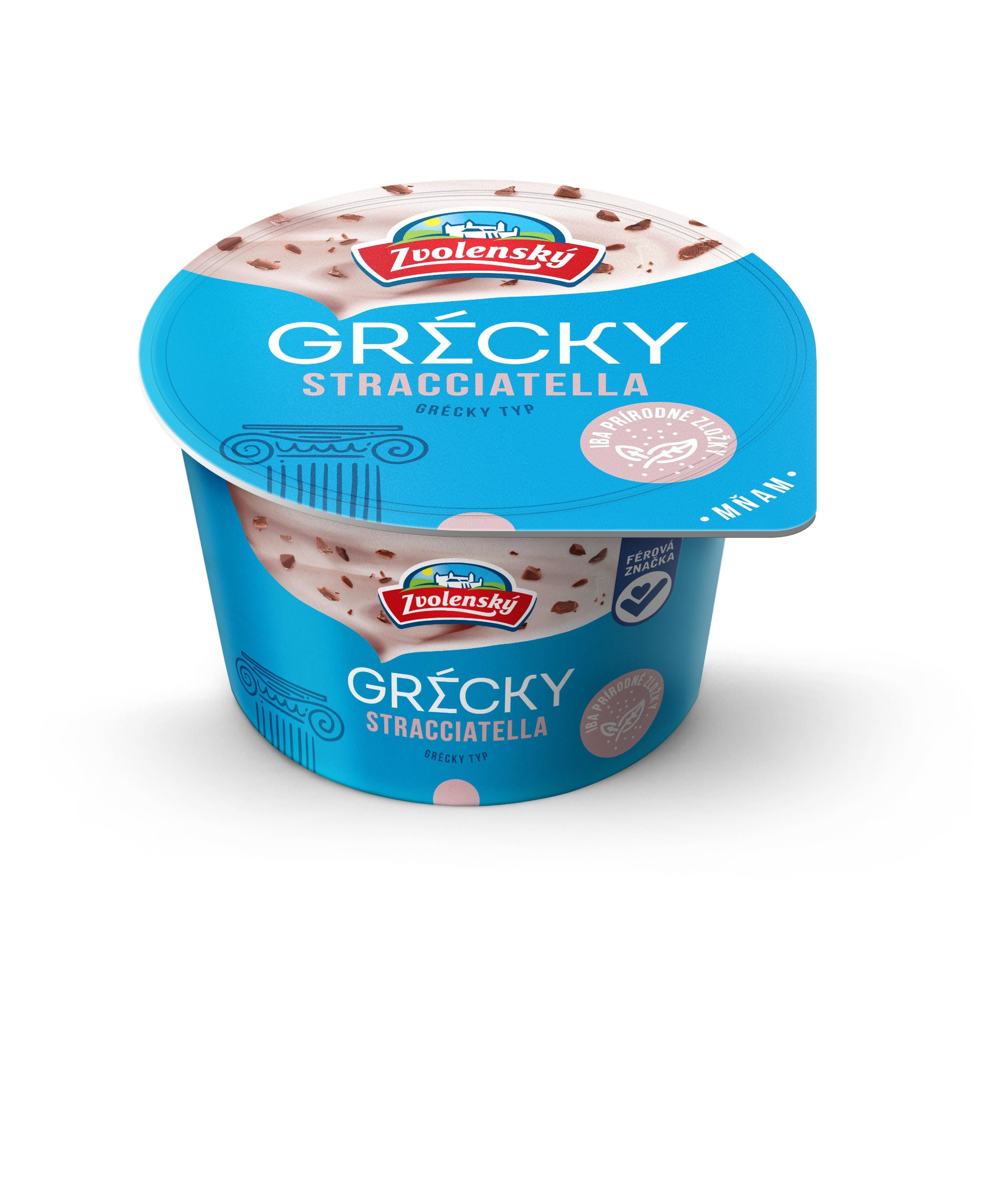 Mléčné a chlazené - Zvolenský Jogurt řeckého typu stracciatella 125g