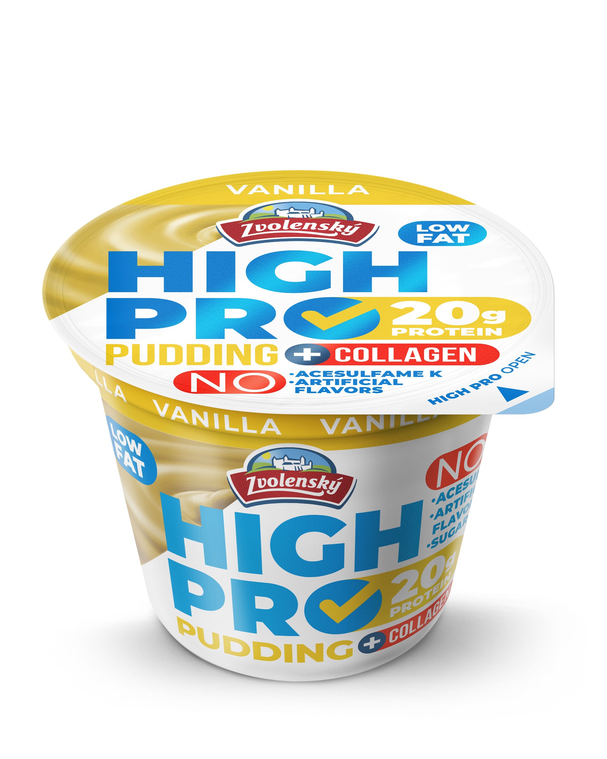 Mléčné a chlazené - Zvolenský Protein puding vanilka 200 g