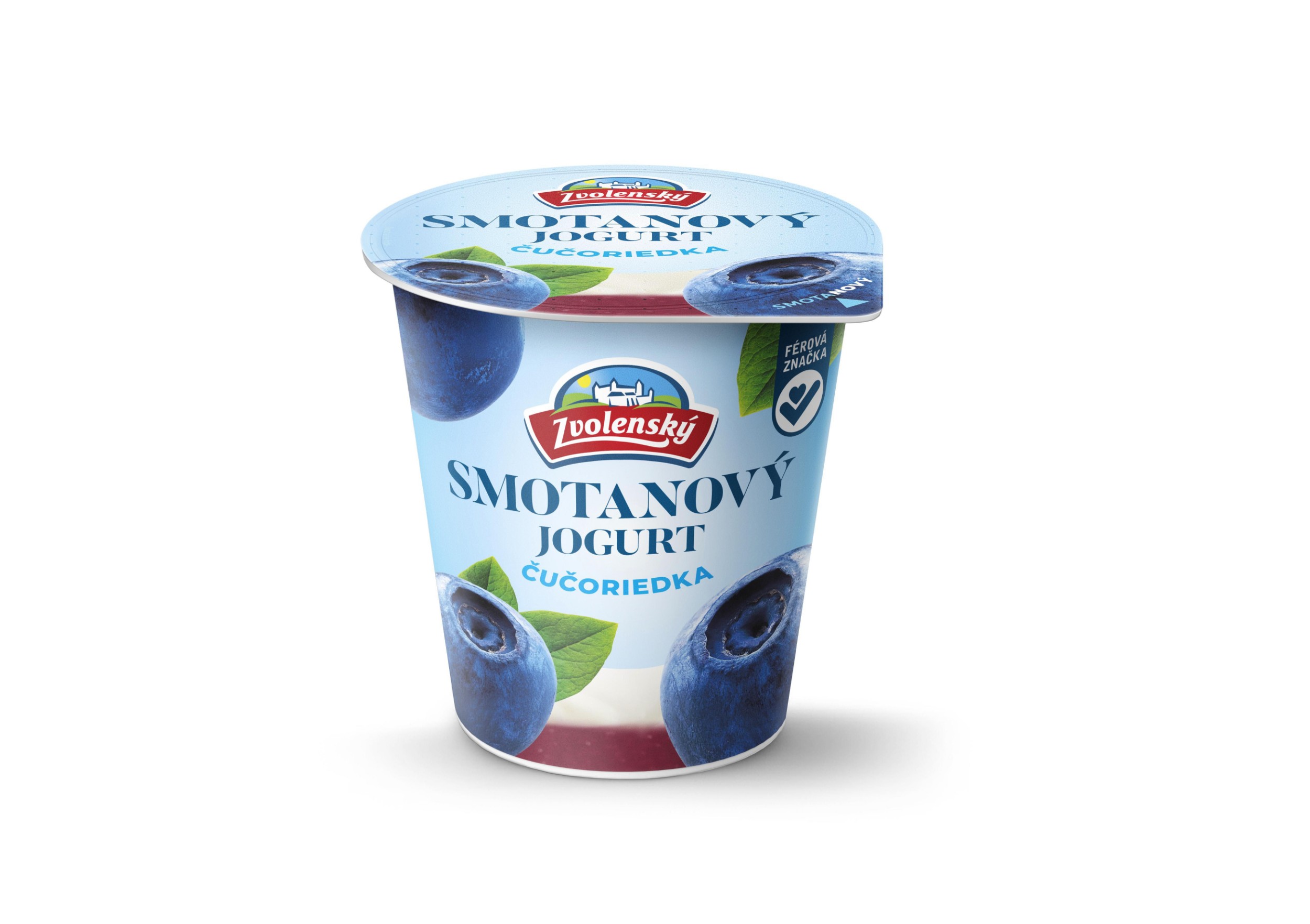 Mléčné a chlazené - Zvolenský smetanový jogurt borůvka 145g