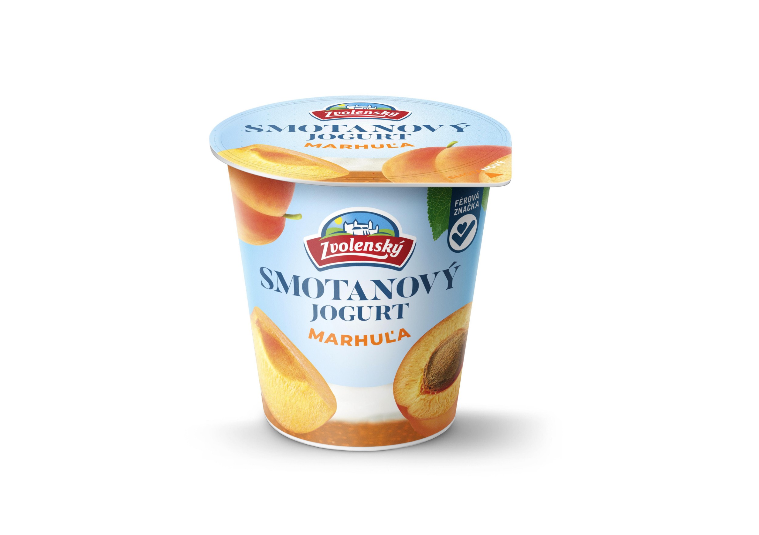 Mléčné a chlazené - Zvolenský smetanový jogurt meruňka 145g