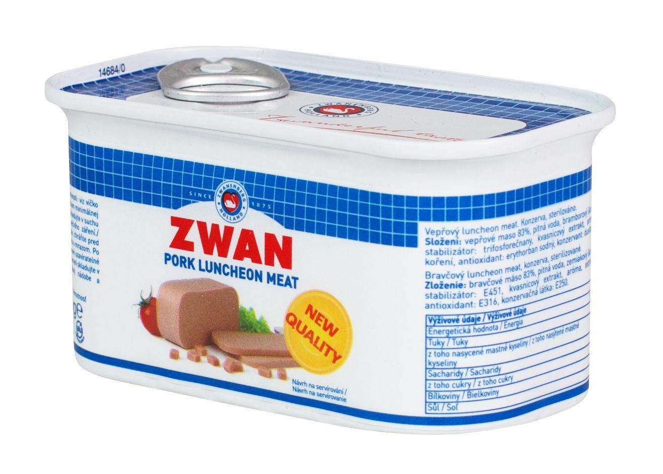 Trvanlivé potraviny - Zwan Luncheon meat 200g