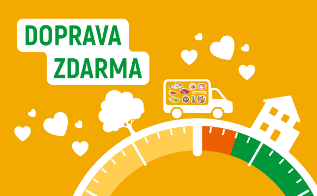 Promo banner - Doprava zdarma - Celý říjen vám nákupy doručíme v pondělí, úterý a 