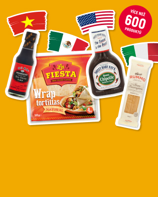Promo banner - Ochutnejte svět - Z pohodlí domova